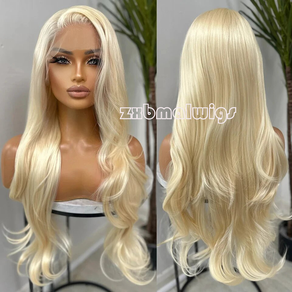 613 Blonde Body Wave Lace Front Wig - Perruque Lace Front 13x4 en Cheveux