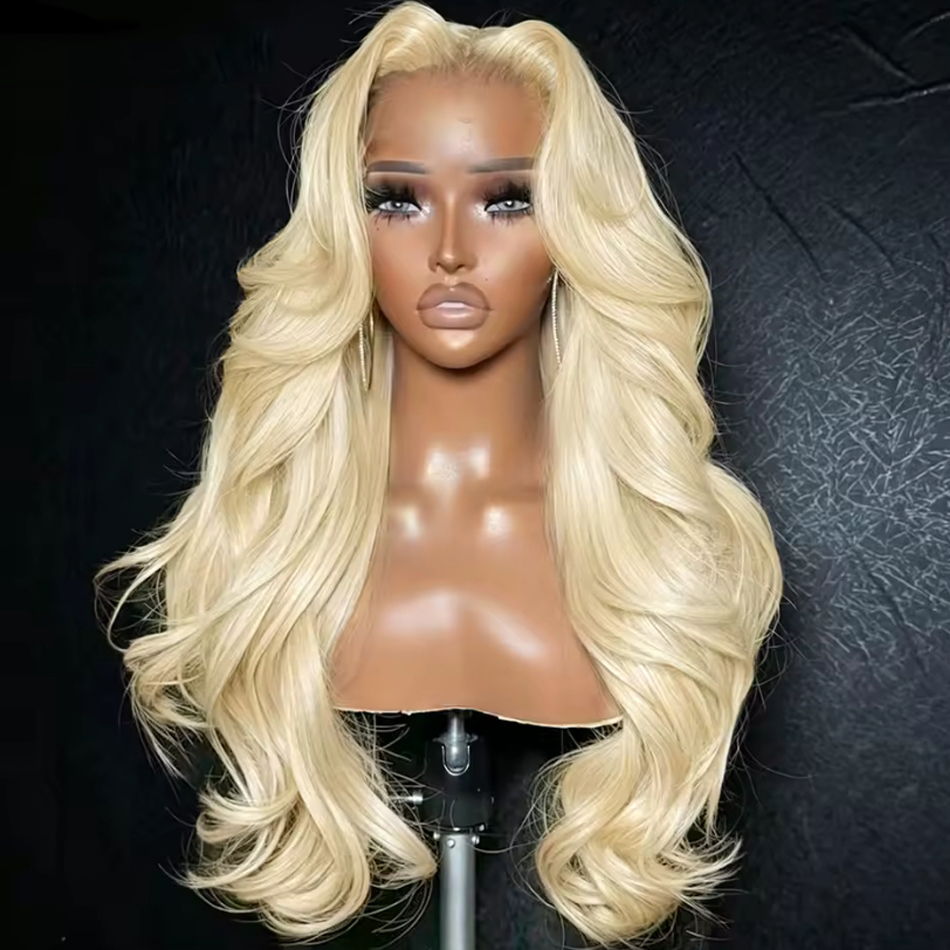 613 Blonde Body Wave Lace Front Wig - Perruque Lace Frontale 13x6 en Cheveux