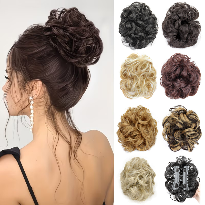 Chignon synthétique désordonné - Claw Clip Messy Bun Hair Piece avis et prix