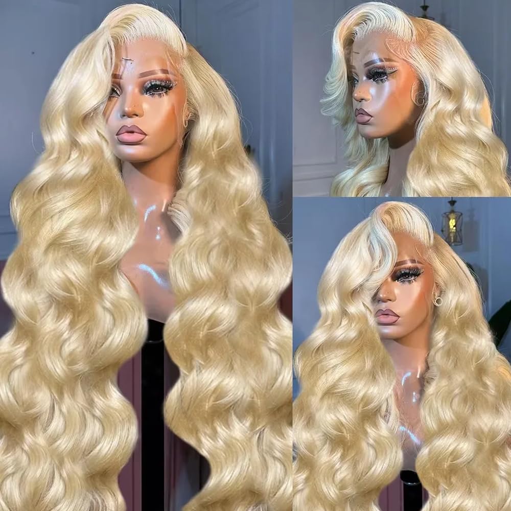 # Perruques en cheveux naturel - 613 Blonde Body Wave Lace Front Wig avis et prix
