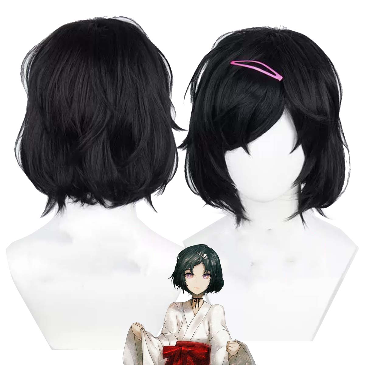 Perruque de Cosplay Anime Stei - Synthetic Braided Wigs For Black Women avis et prix