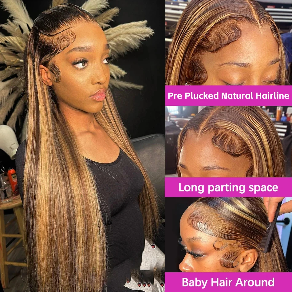 Perruques de cheveux humains l - Hd Lace Frontal Wig Human Hair Pre Plucked avis et prix