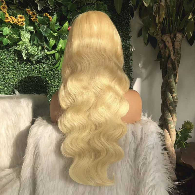 Perruque Lace Front 13x6 en ch - 613 Blonde Body Wave Lace Front Wig avis et prix