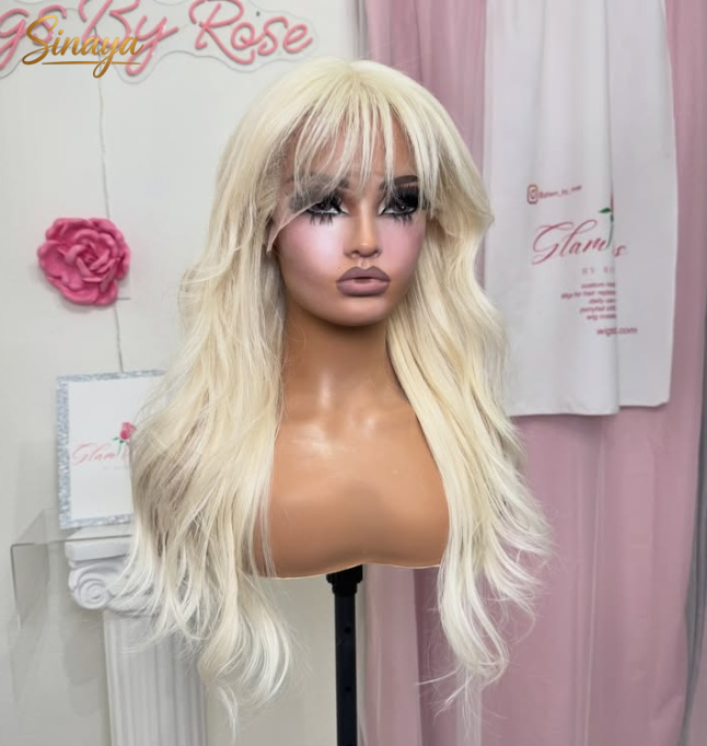 Perruque Lace Front Blonde 613 - 613 Blonde Body Wave Lace Front Wig avis et prix